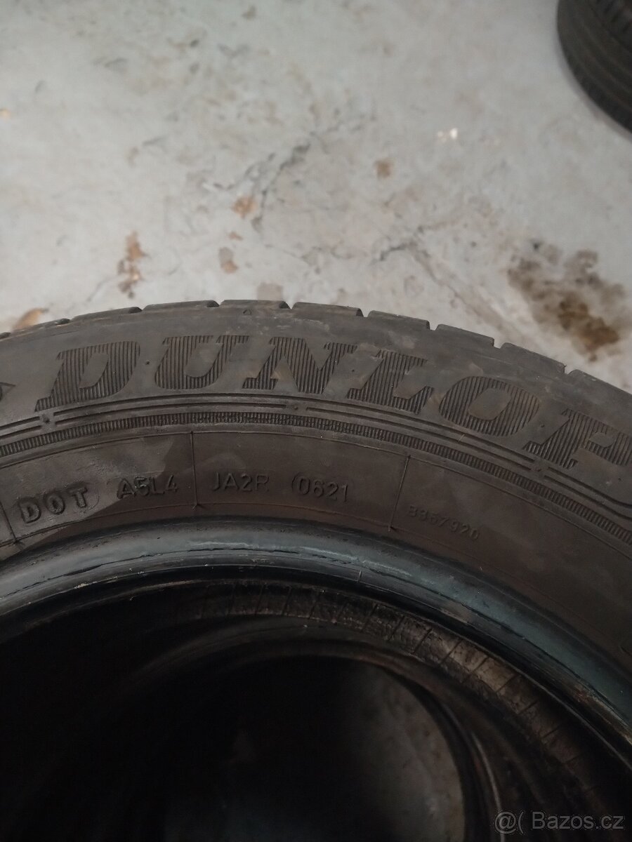 4x letní Dunlop 195/65 R15. - 4