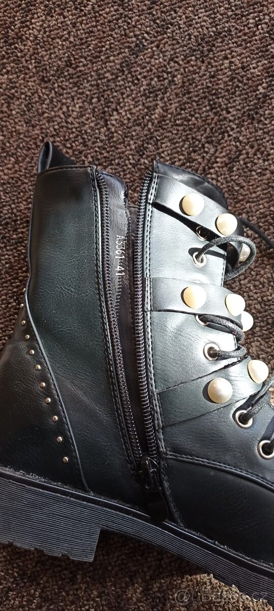 Dámské kožené boty - 4