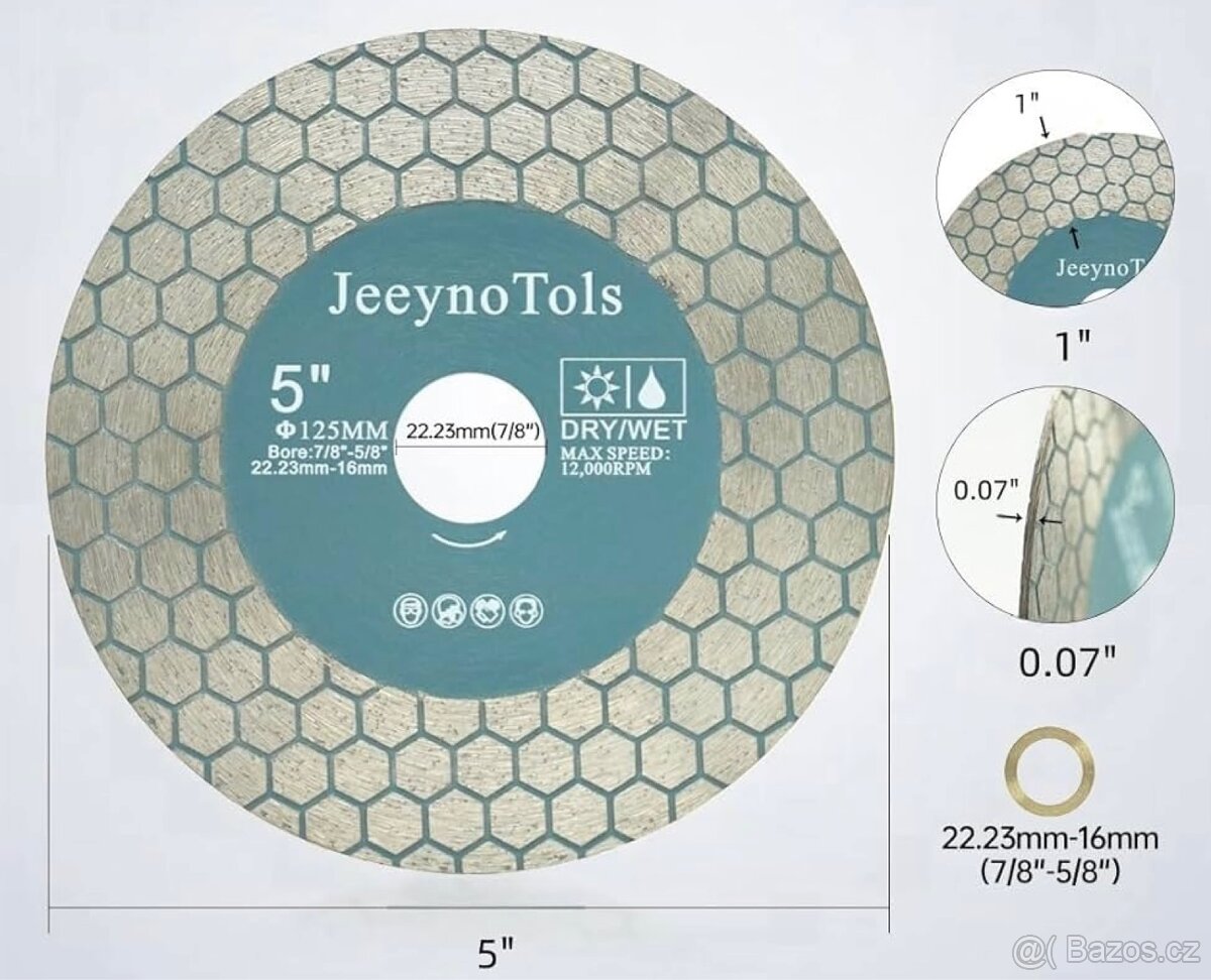 2 kusy diamantové kotouče - 4
