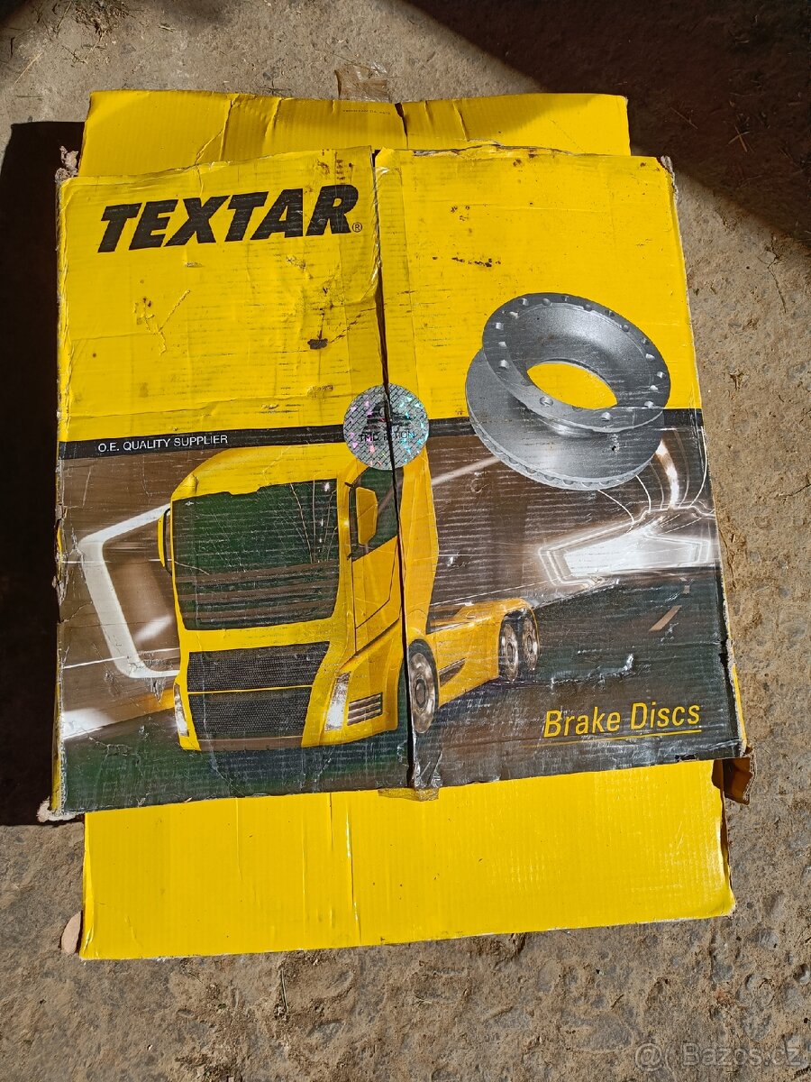 Mercedes - 2x brzdový kotouč - TEXTAR 93087900 - 4