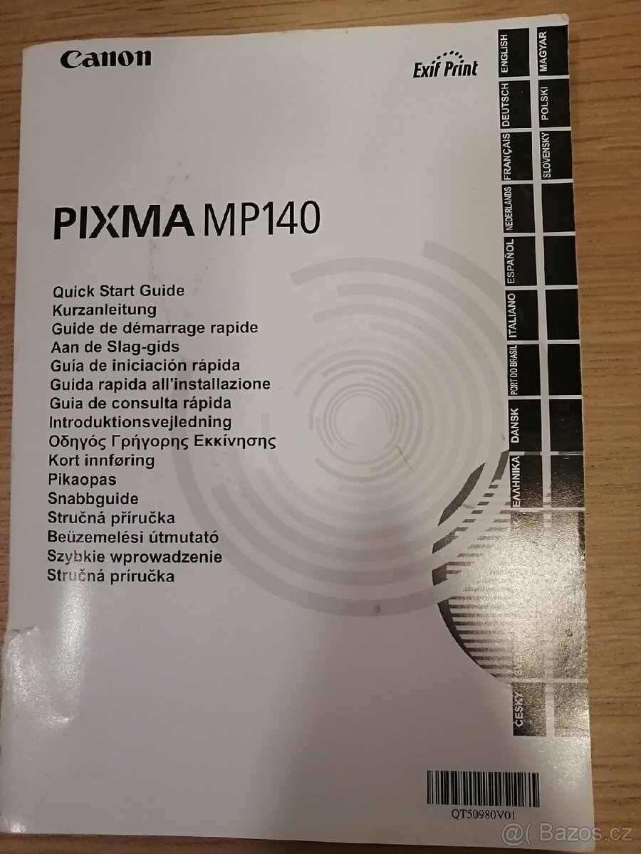Tiskárna Canon Pixma MP140 - 4