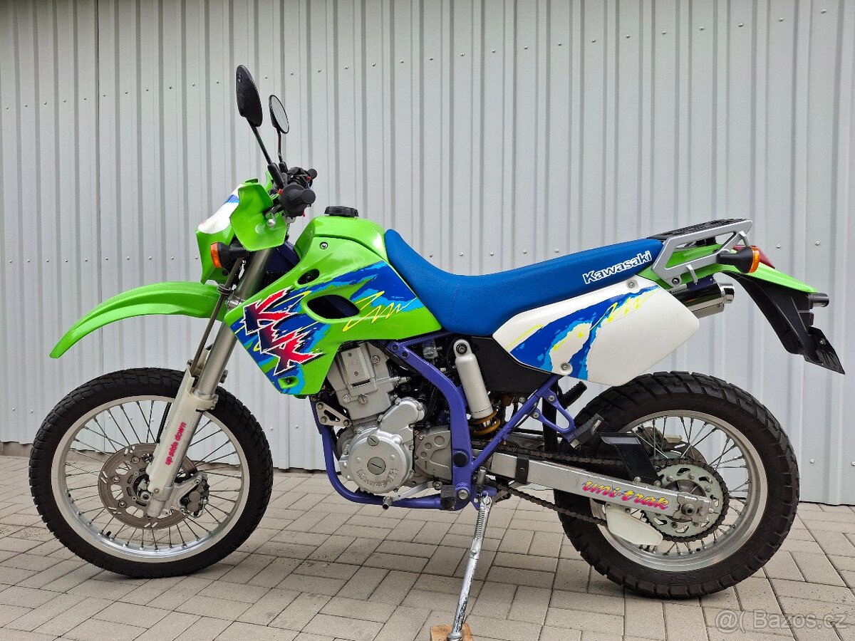 KAWASAKI KLX650C1, r.v.1993, jen 18tis.km TOP STAV