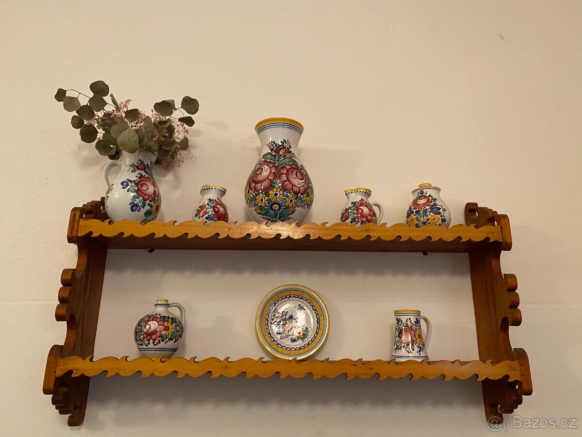 Sada malované keramiky - 4