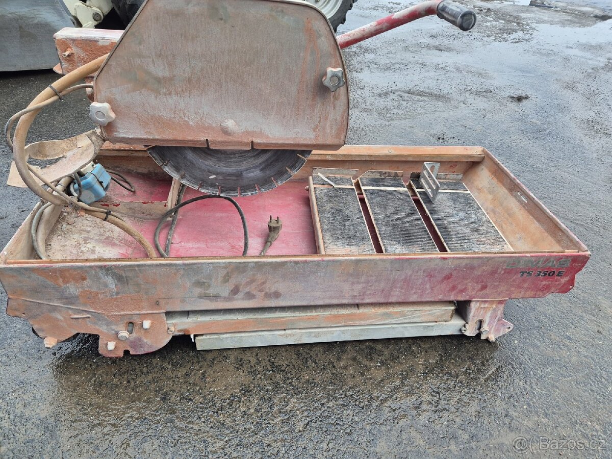 Stolová řezačka na zámkovou dlažbu / beton / cihly - 4