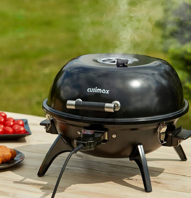 Nový ELEKTRICKÝ ZAHRADNÍ GRIL CUSIMAX 1600W - 4