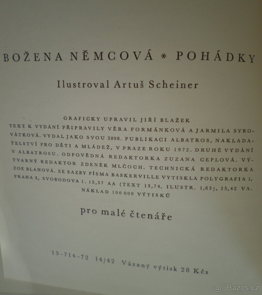 Božena Němcová / Babička / Pohádky - 4