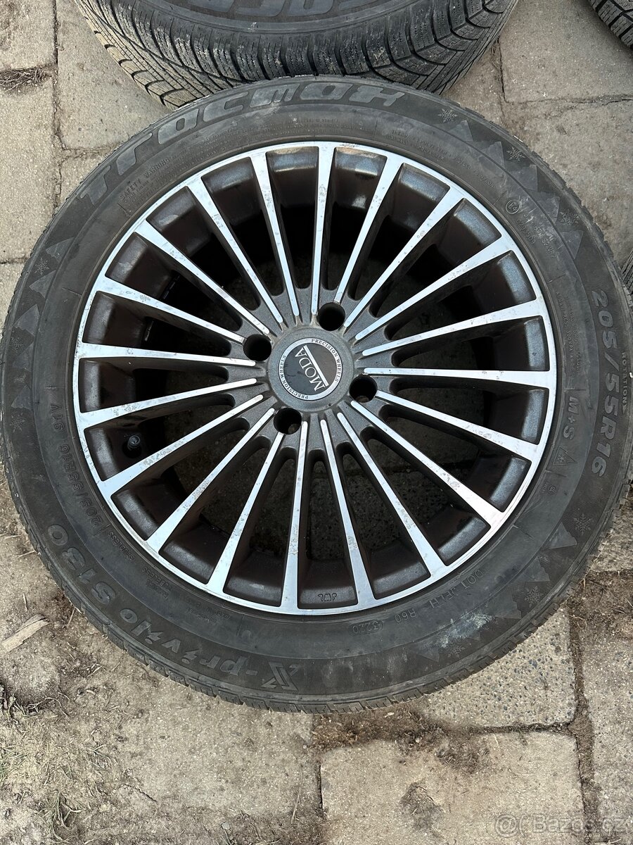 ALU 4x108 MODA Precision Wheels + Šrouby - 4