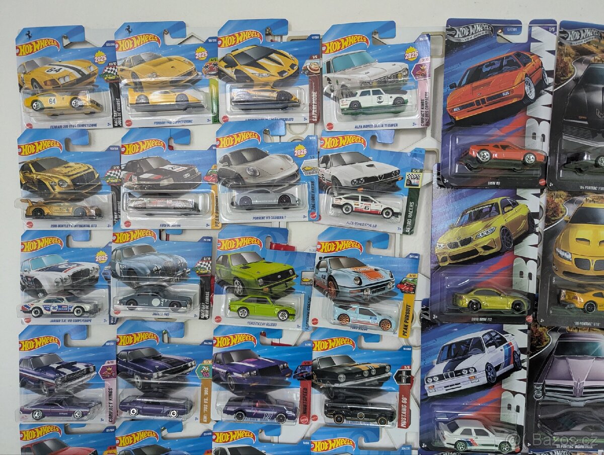 Hotwheels premium, gold, silver, Basic, set - 4