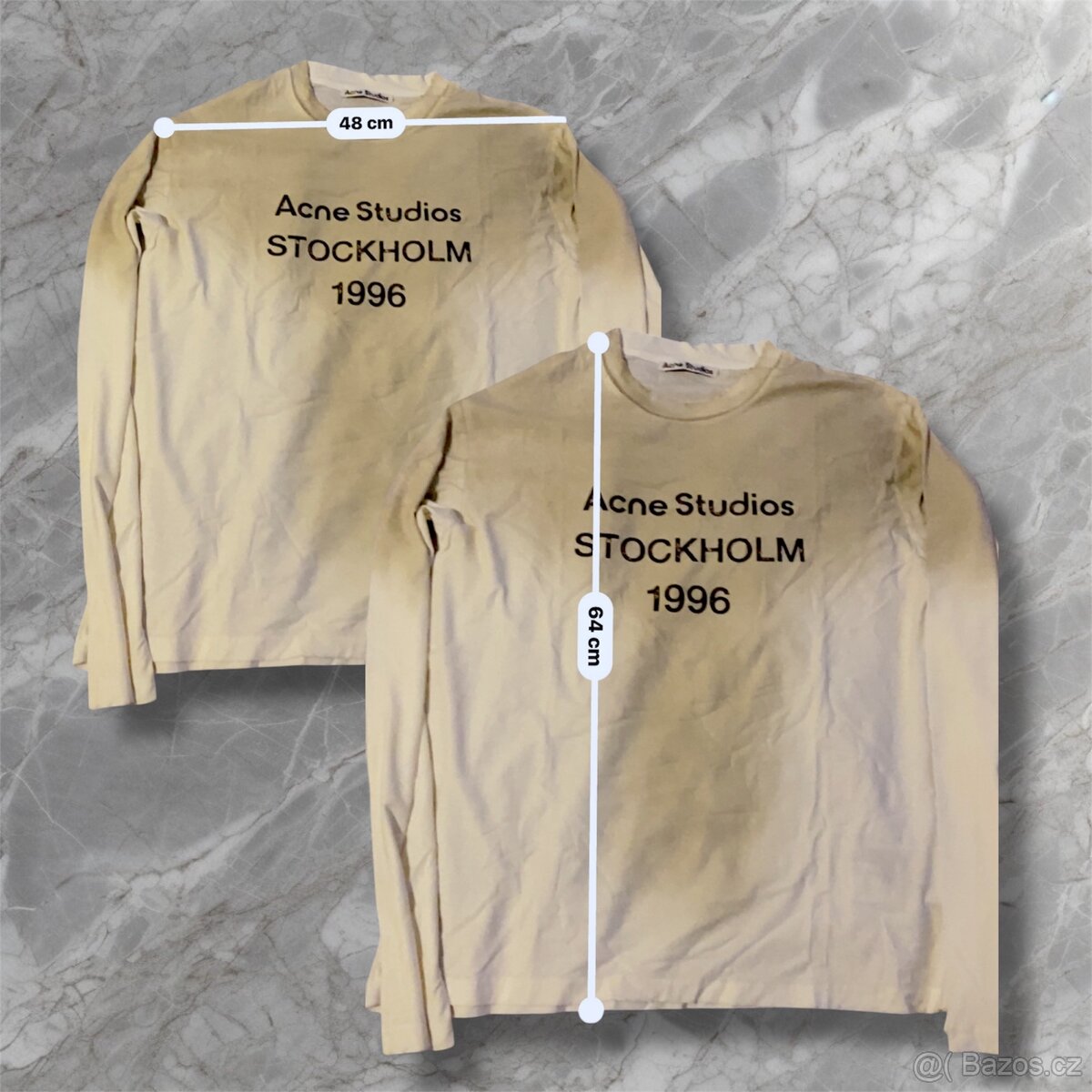 Dirty Wash Acne Studio Triko - 4