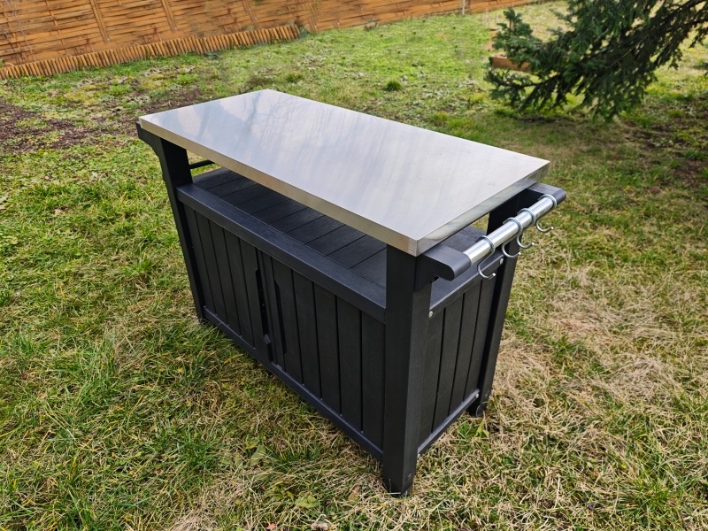 Multifunkční zahradní stolek KETER UNITY XL 207L - 4