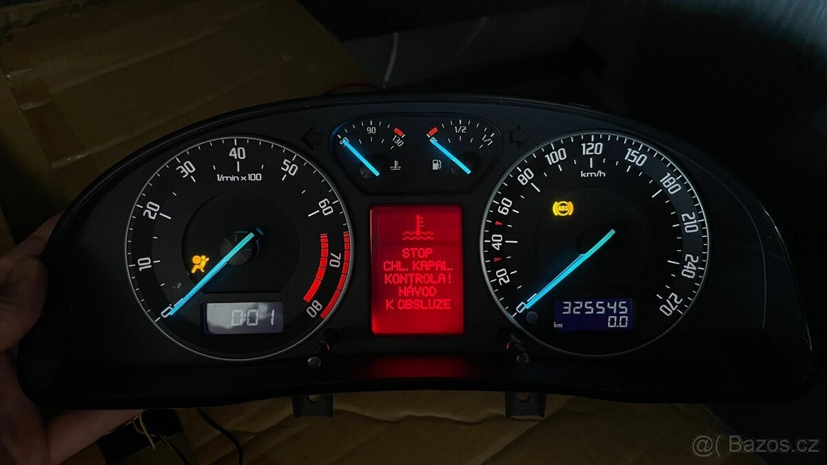 Škoda SuperB maxidot budíky - 4