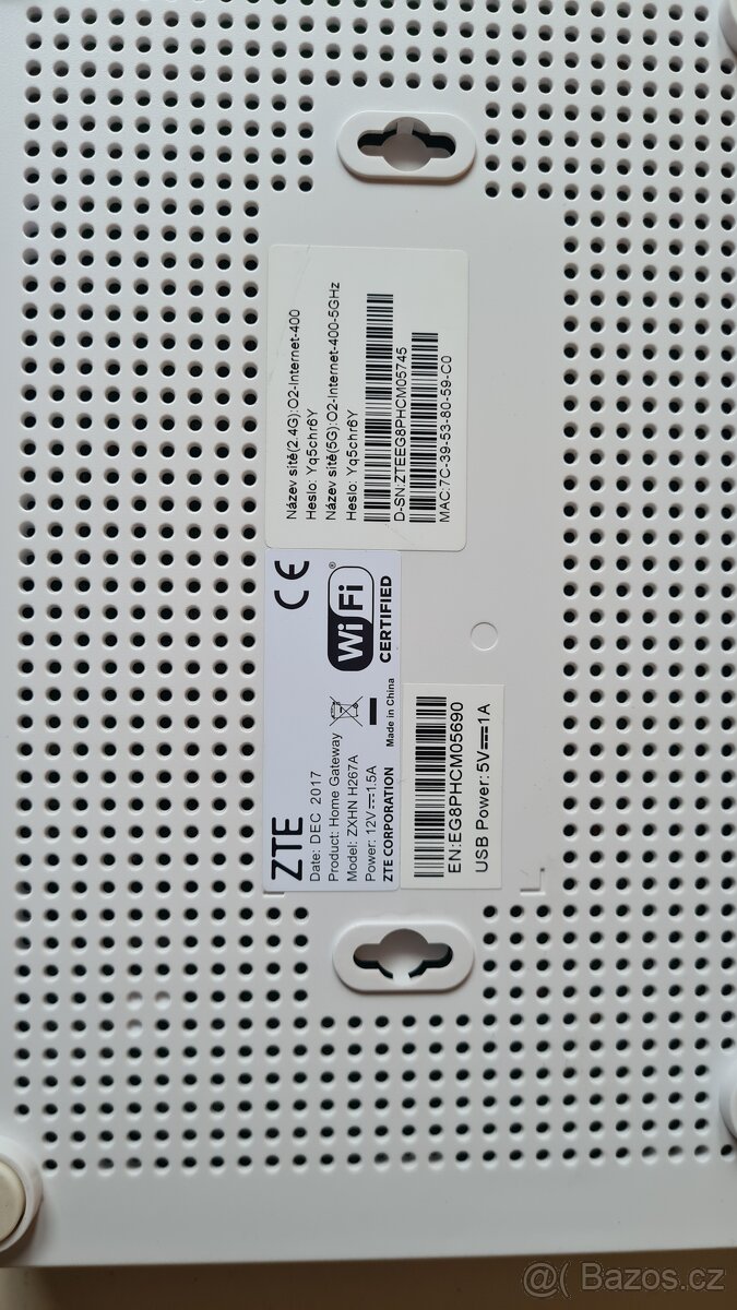 Modem VDSL wifi router O2 - 4