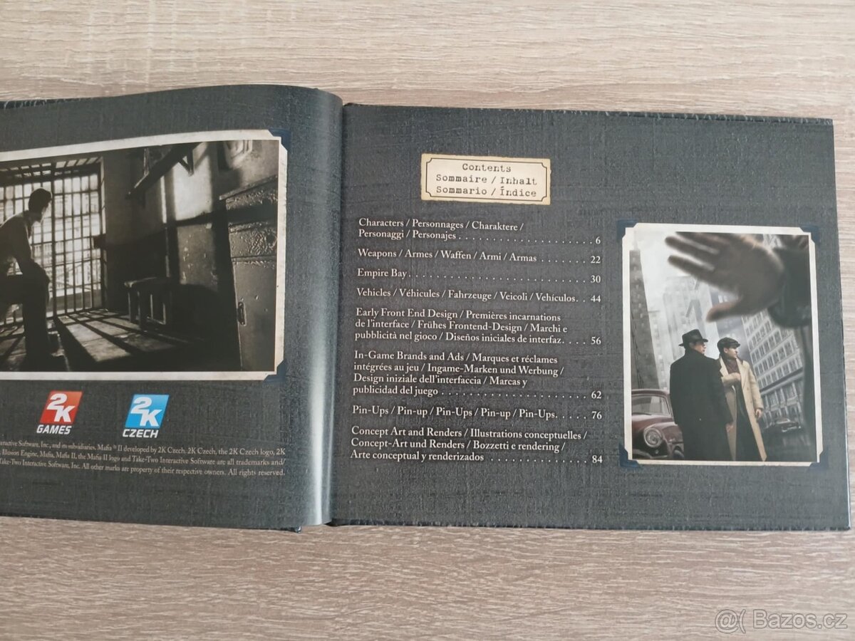 Mafia II set Artbook + mapa - 4