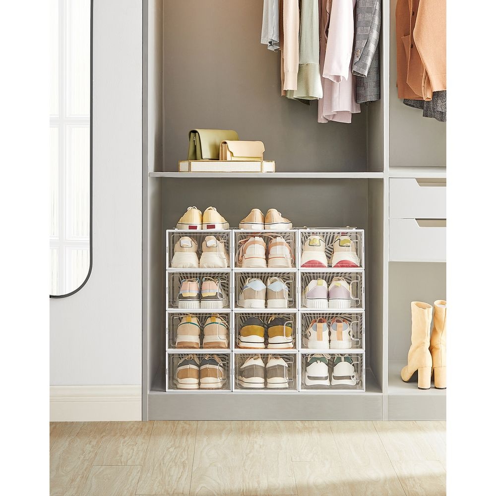 NOVÉ Úložné boxy / botník (12 ks) - LSP106W12 - 4