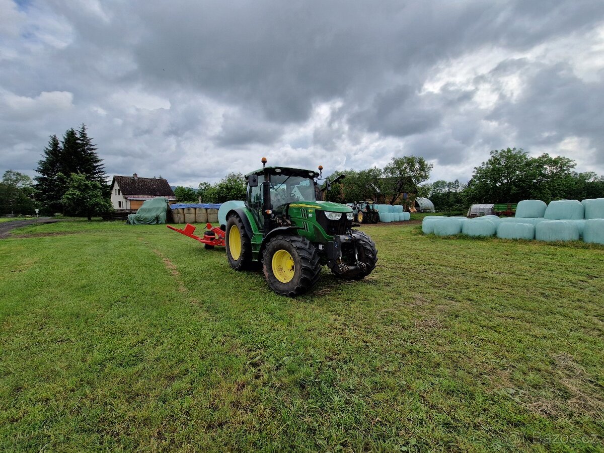 John deere 6115 R |čelní nakladač | přední ramena - 4