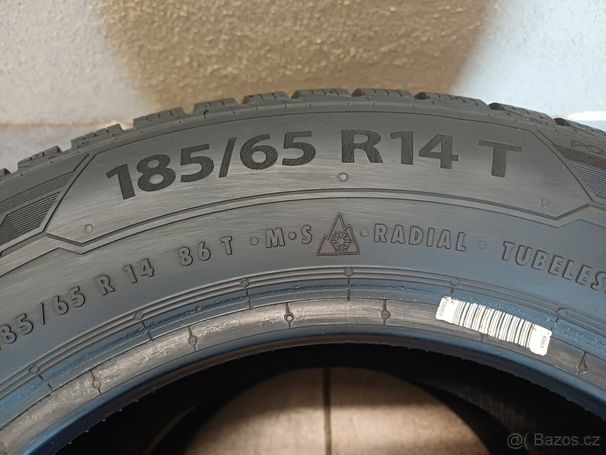 ZIMNÍ pneu Barum 185/65/r14 2ks - 4