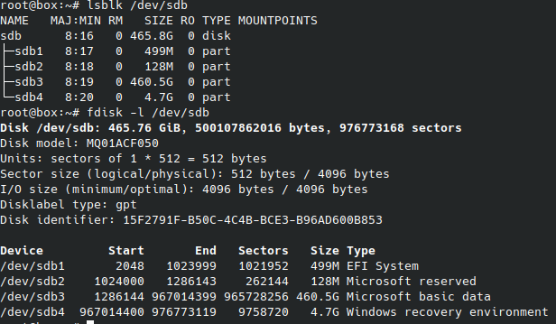 prodám disky Toshiba 2.5" 500GB SATA s Windows 10 Pro CZ - 4