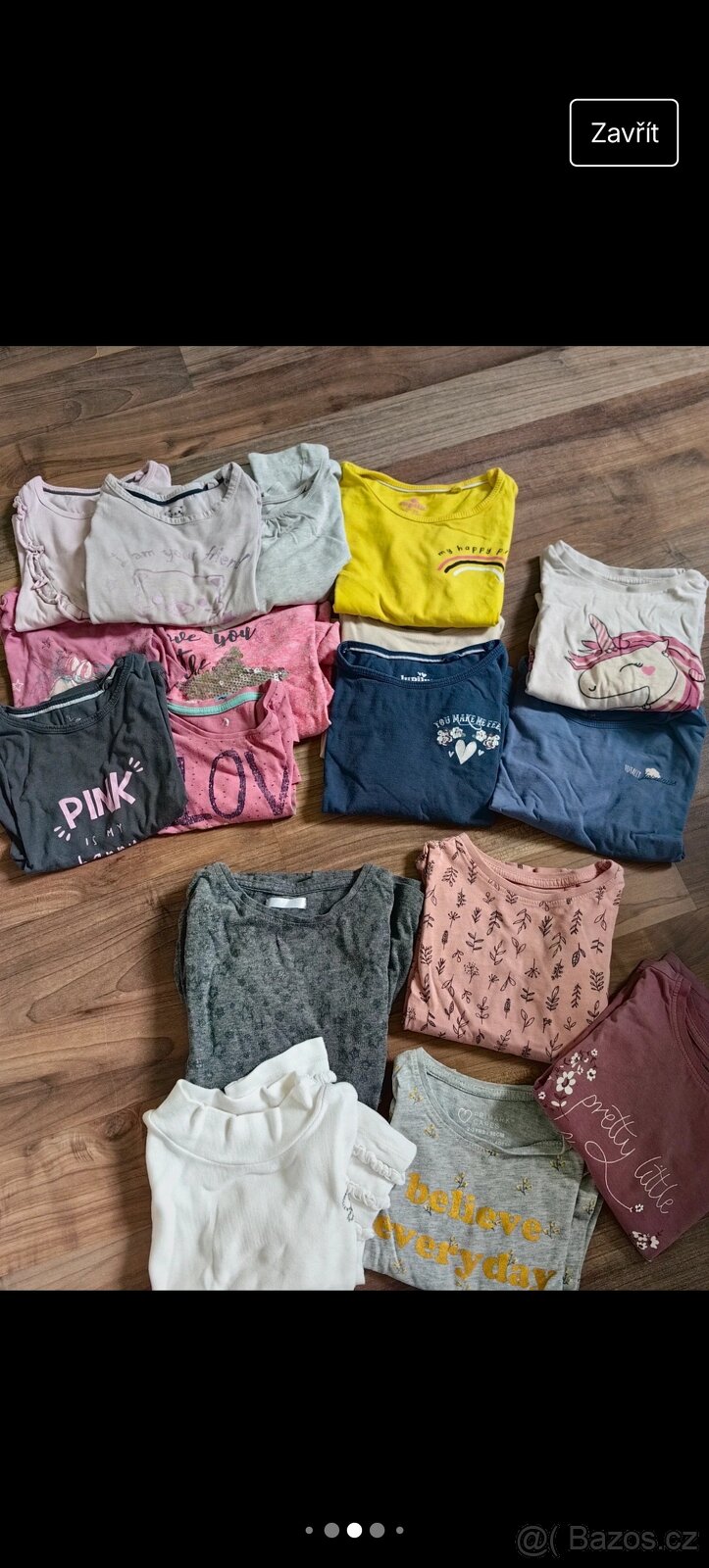 Balík oblečení holka 98/104 - 4