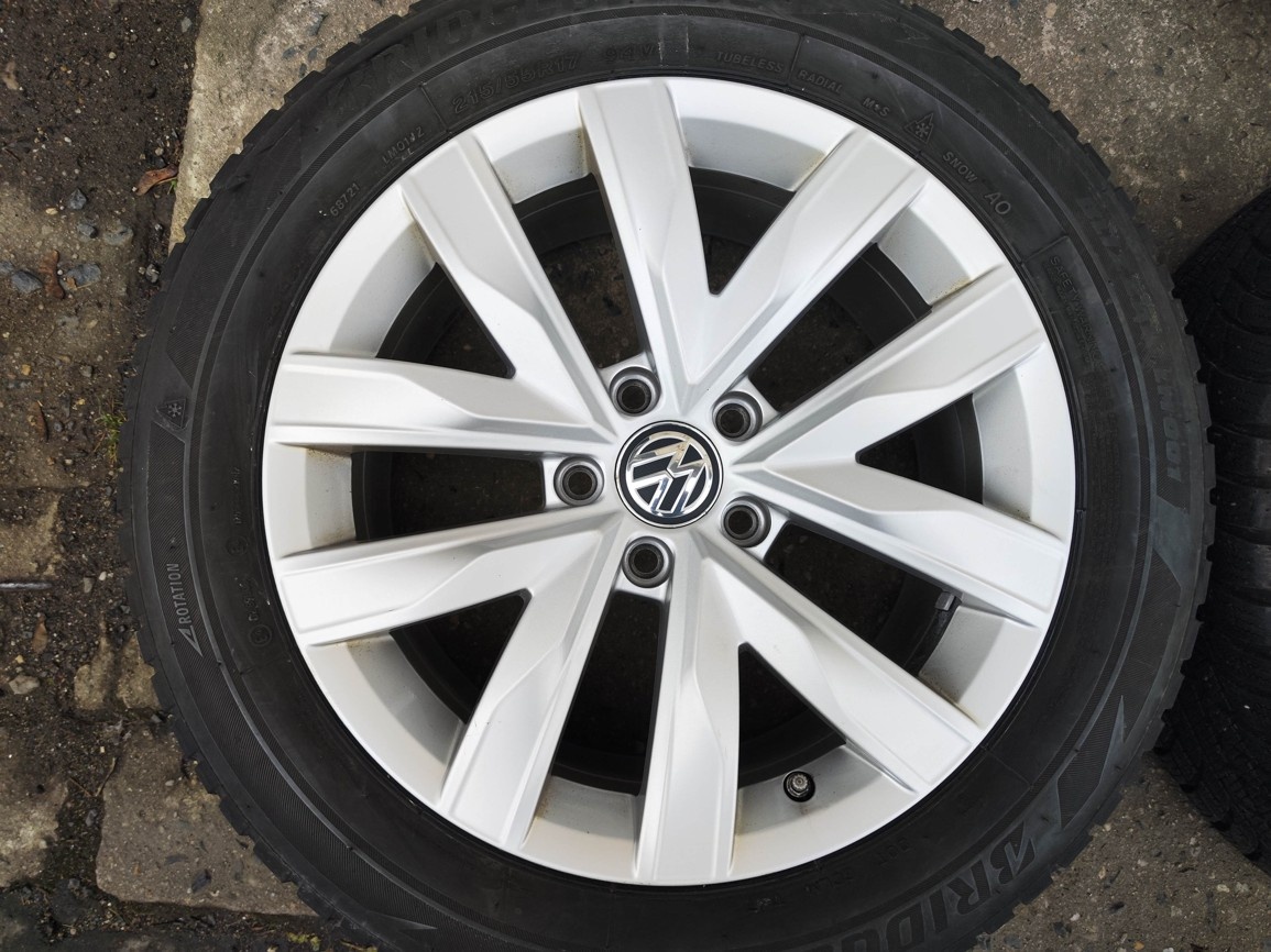 17"zimní alu sada 5x112 origo Arteon Passat Alltrack TPMS - 4