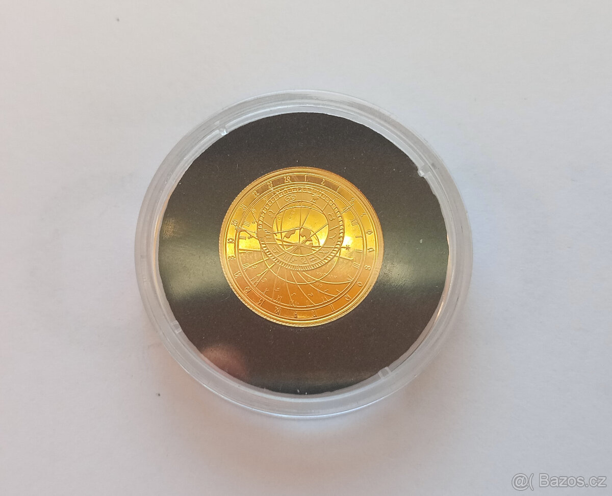 Pamětní medaile – Staroměstský orloj (zlato 999/1000) - 4