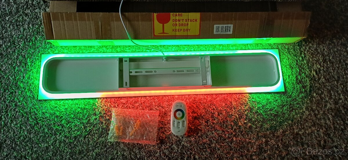 Led barevné světlo na zeď, dálkový ovladač - 4