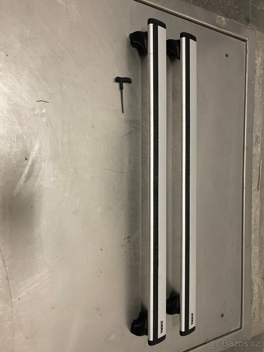 Prodám střešní nosiče Thule WingBar na bmw 5 Touring F10/11 - 4