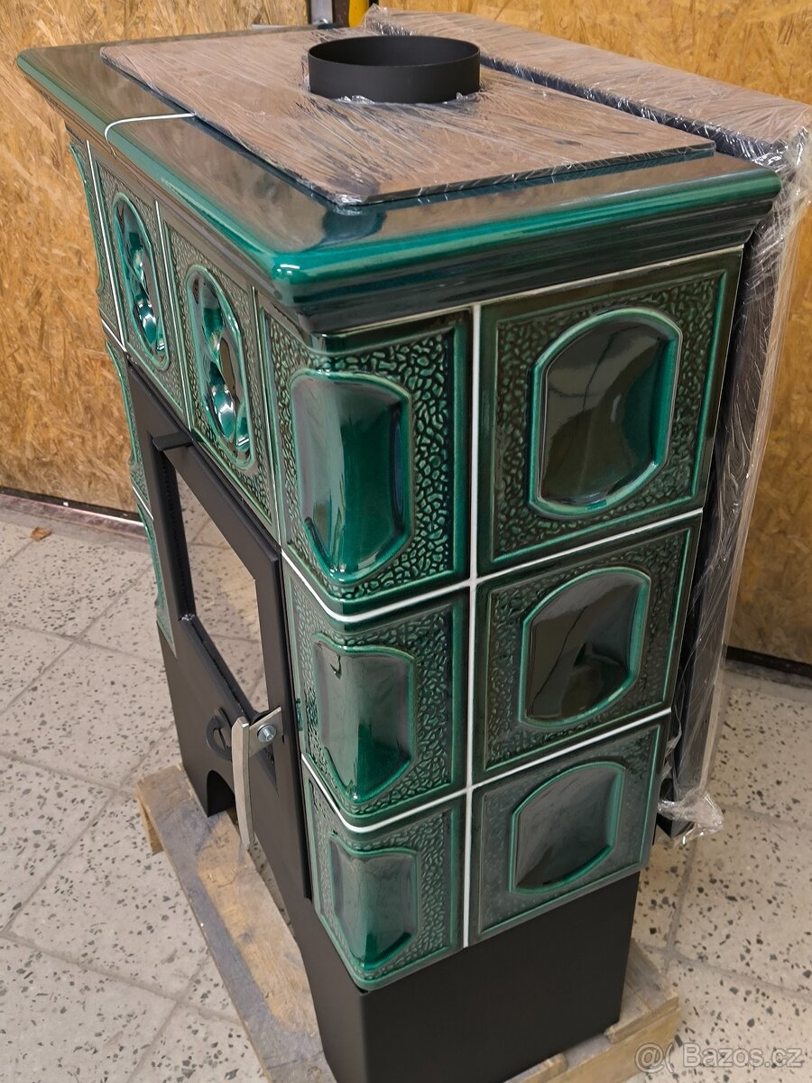 Krbová kachlová kamna - 9 kW - 4