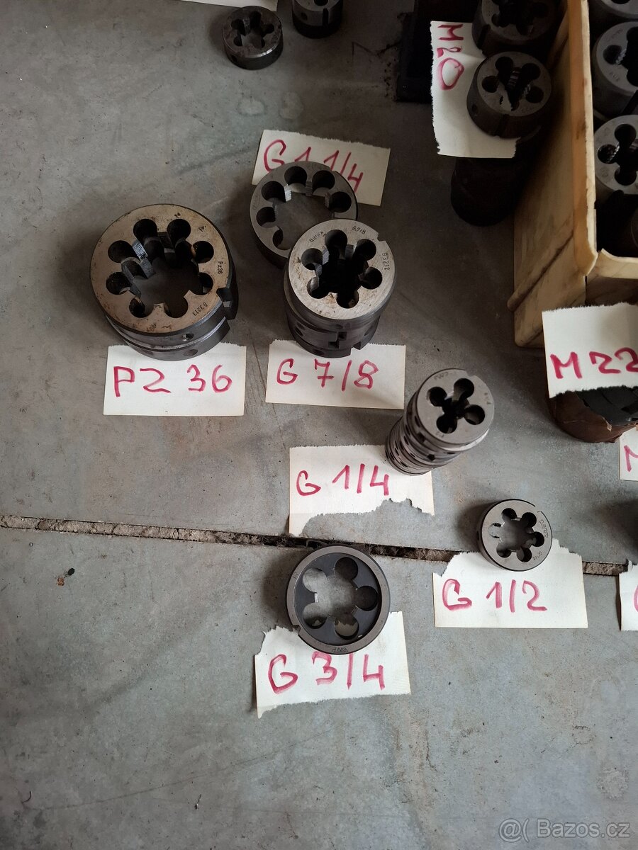 Závitníky a závitová očka G,PZ - 4