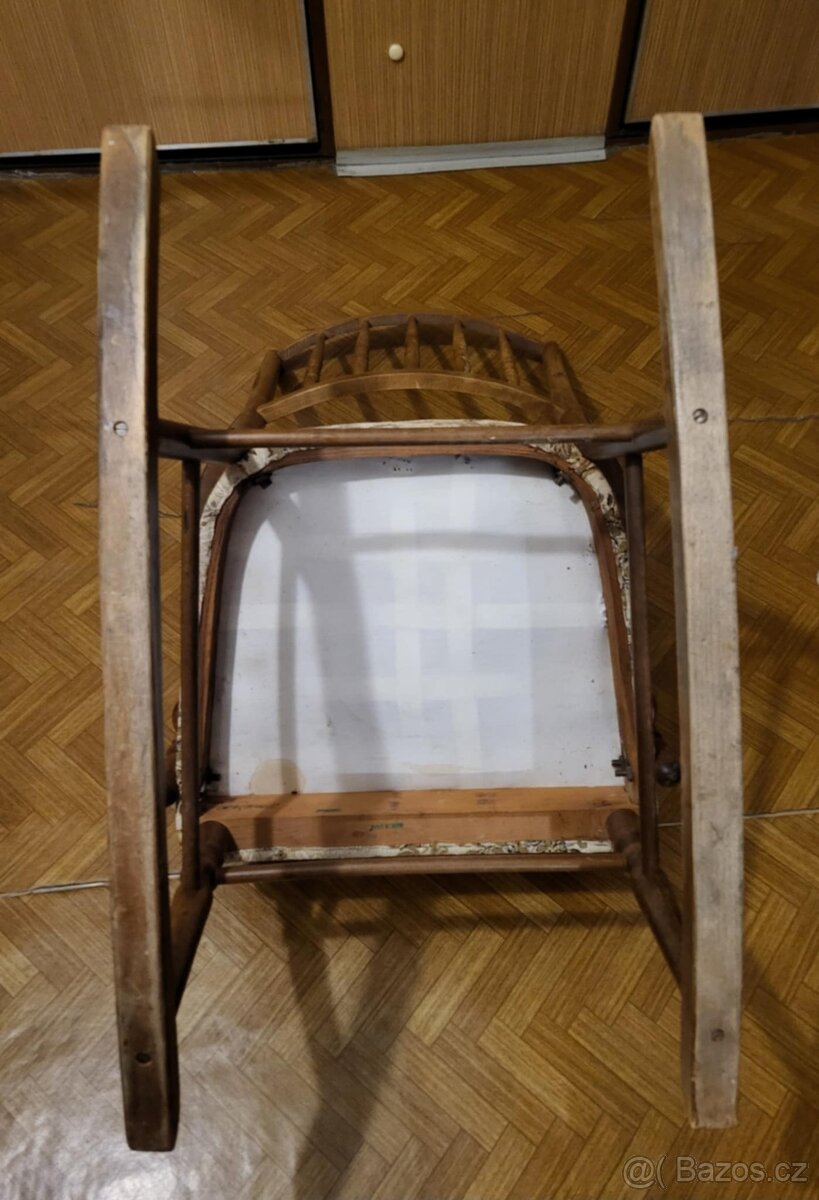 Vintage houpací křeslo - 4