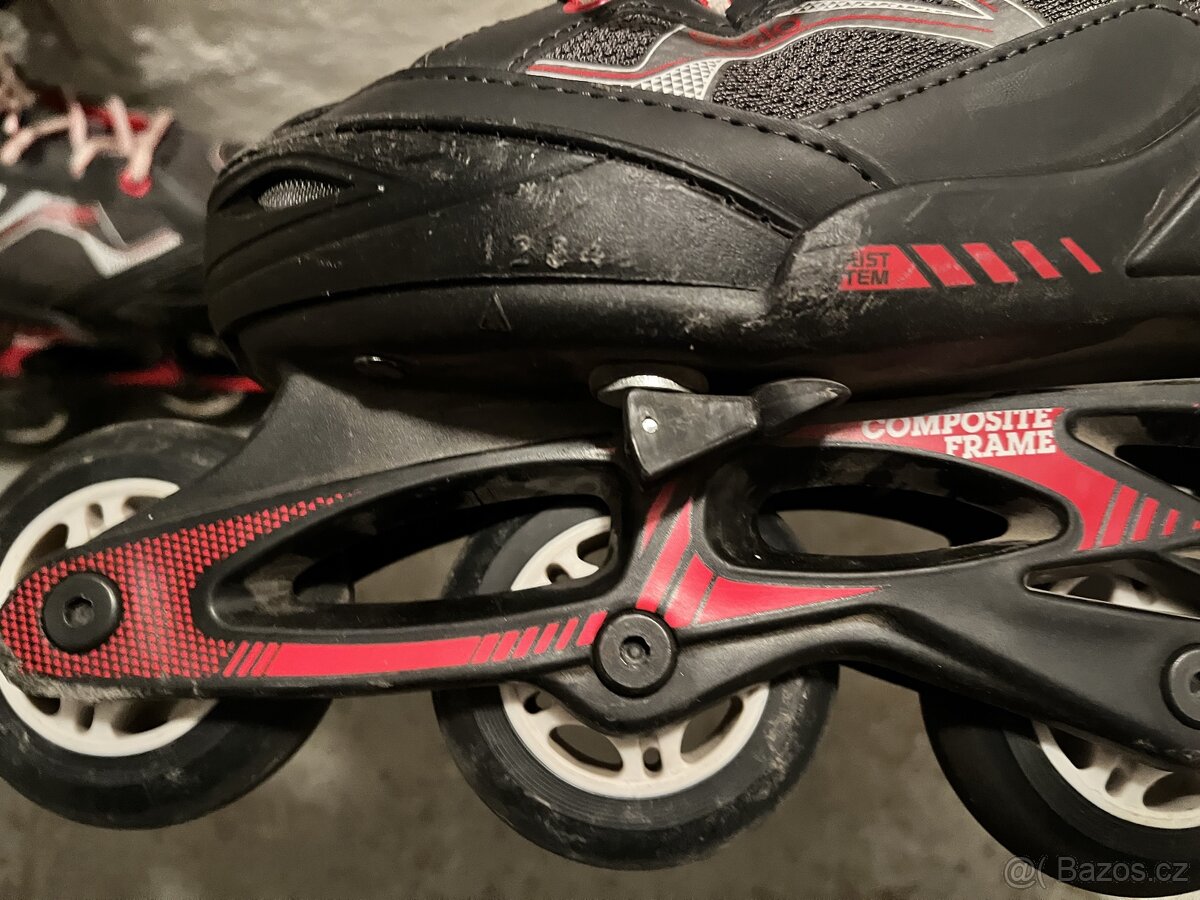 Detské kolečkové brusle vel. 35-38 - 4