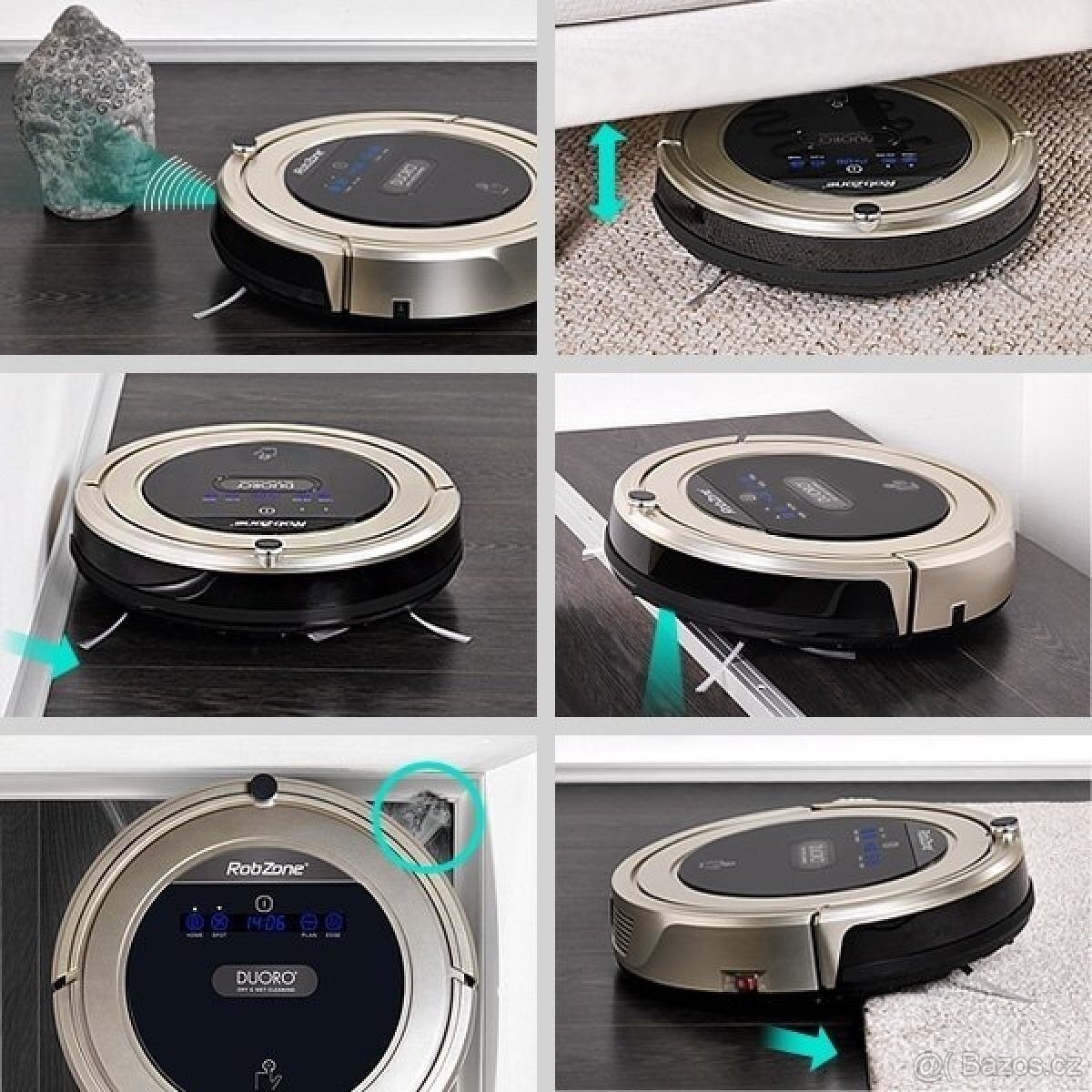 Robotický vysavač - Robzone Duoro XClean - 4