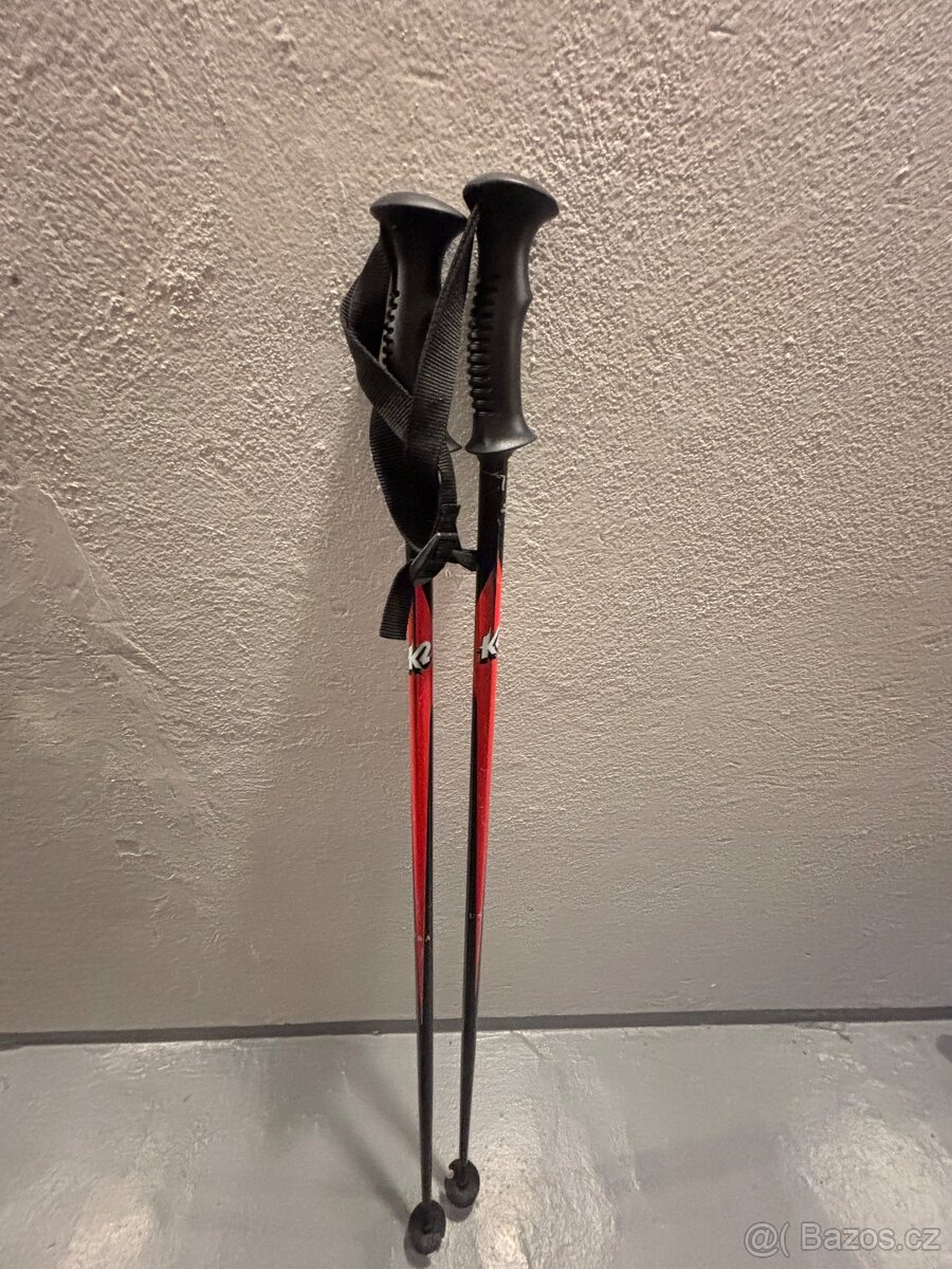 Lyže Volkl, 156 cm + hůlky K2 125 cm - 4