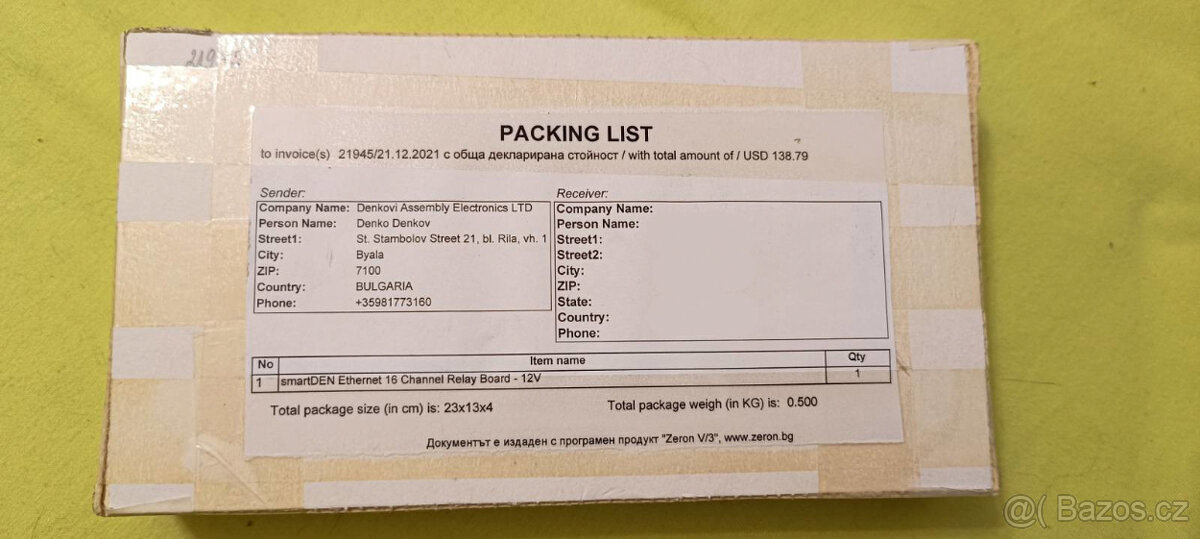 LAN reléový modul - ovládejte 16 relé třeba pro rolety - 4