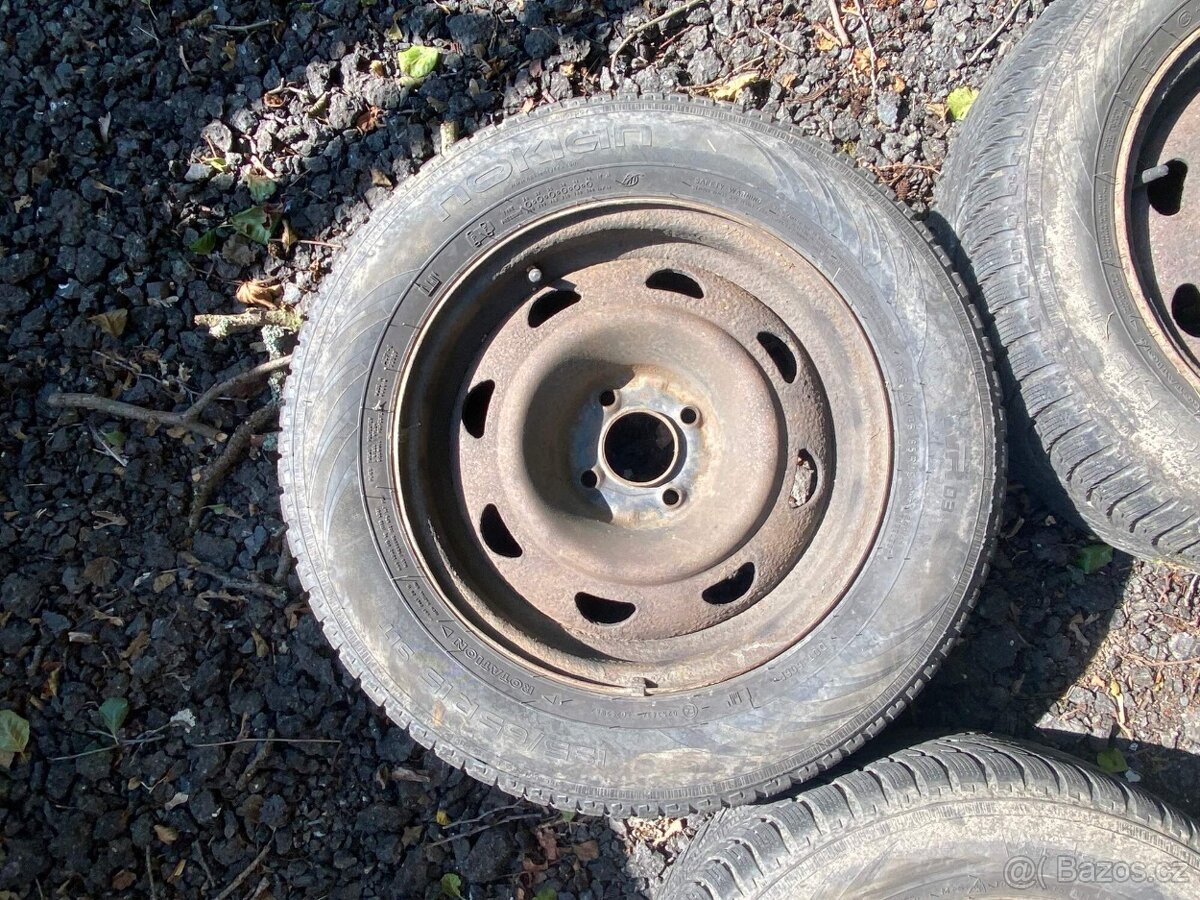 142. sada zimní kola 195/65 r15 4x108 - 4