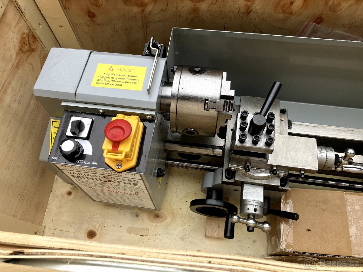 Soustruh na kov 550W, 230V, 350mm - 4