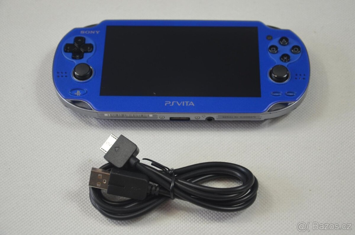 Sony PlayStation Vita Oled PCH-1000 Sapphire Blue - 4