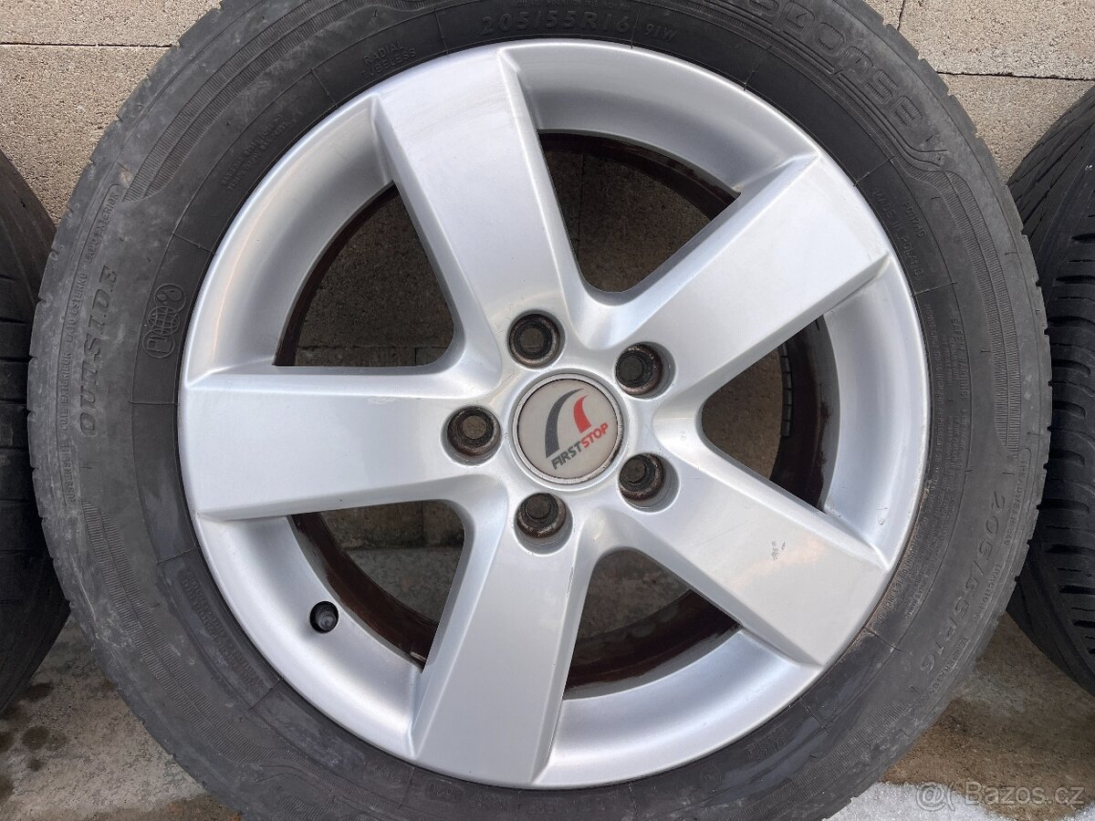 ALU KOLA 5X112 6,5Jx16, ET50,ORIG. VW, SEAT, ŠKODA, AUDI - 4