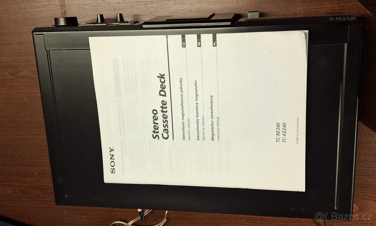 Sony kazetový přehrávač - 4
