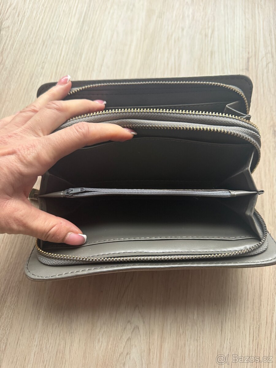 NOVÁ Dámská peněženka / psaníčko s kamínky - 4