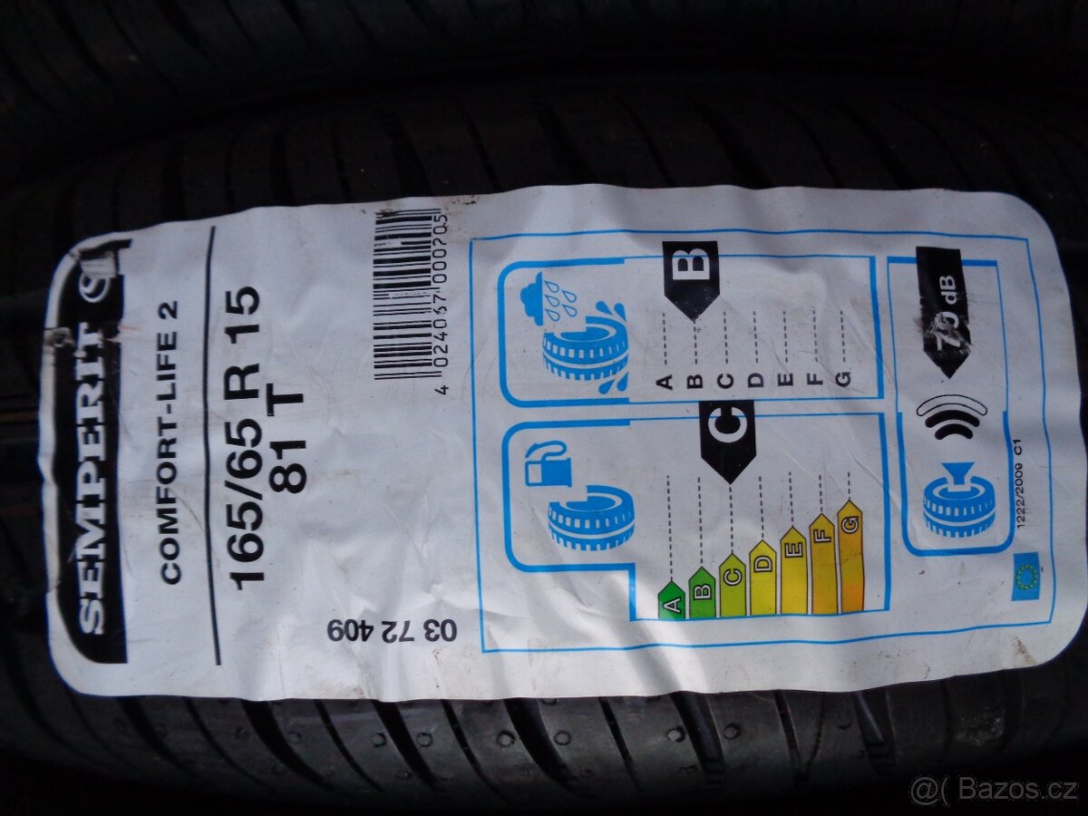 Letní pneumatiky Semperit 165/65 r15 nové - 4