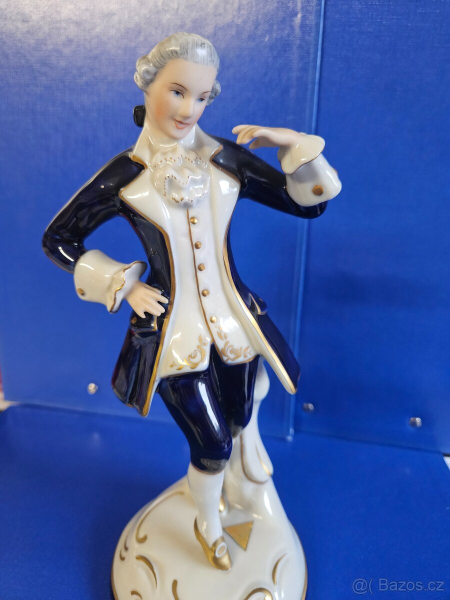 porcelánová socha Royal DUX, Tanečník - 4