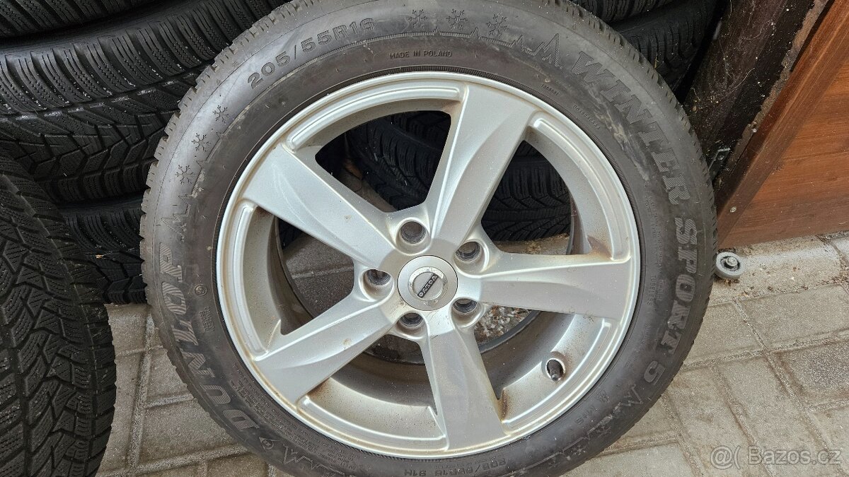 Zimní Sada Alu 5x108 205/55 R16 Volvo - 4