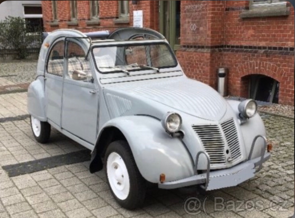 Citroën 2CV – rok 1956 – veterán - 4