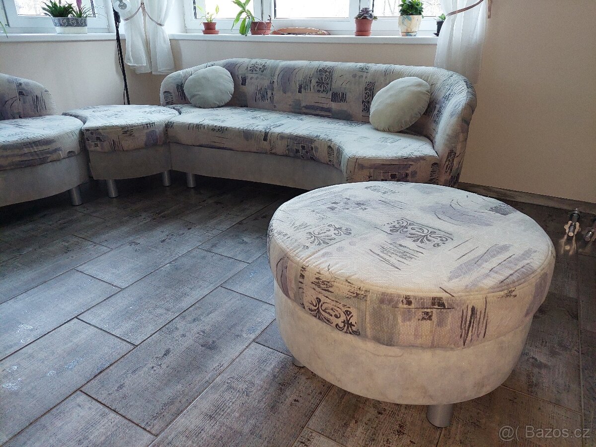 5dílná sedací souprava - 4