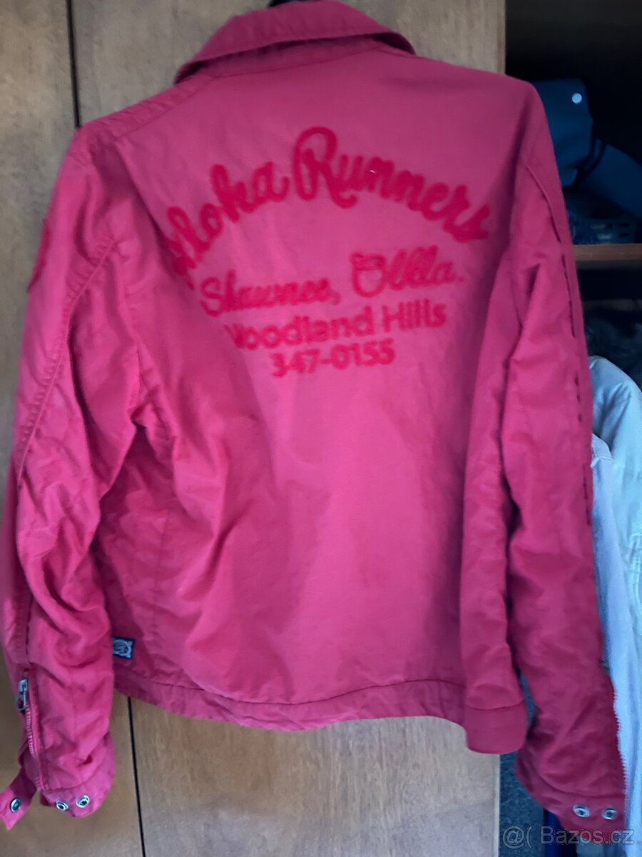 krásná červená bunda Scotch &Soda - 4