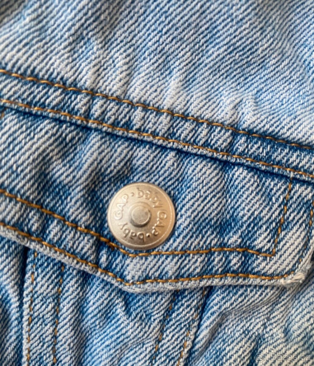 Džínová bunda Baby Gap vel. 12 měsíců - 4