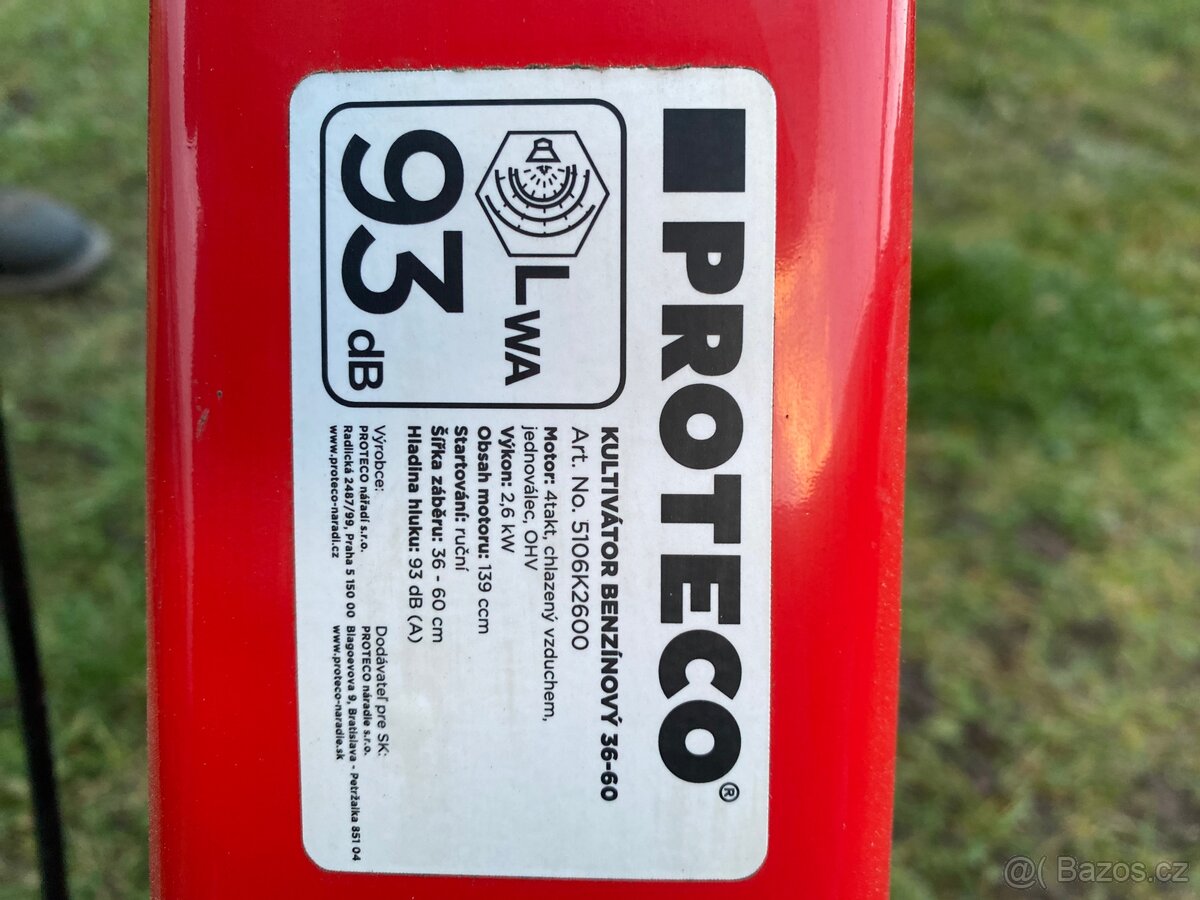 Kultivátor Benzínový 2.6kW NOVÝ - 4