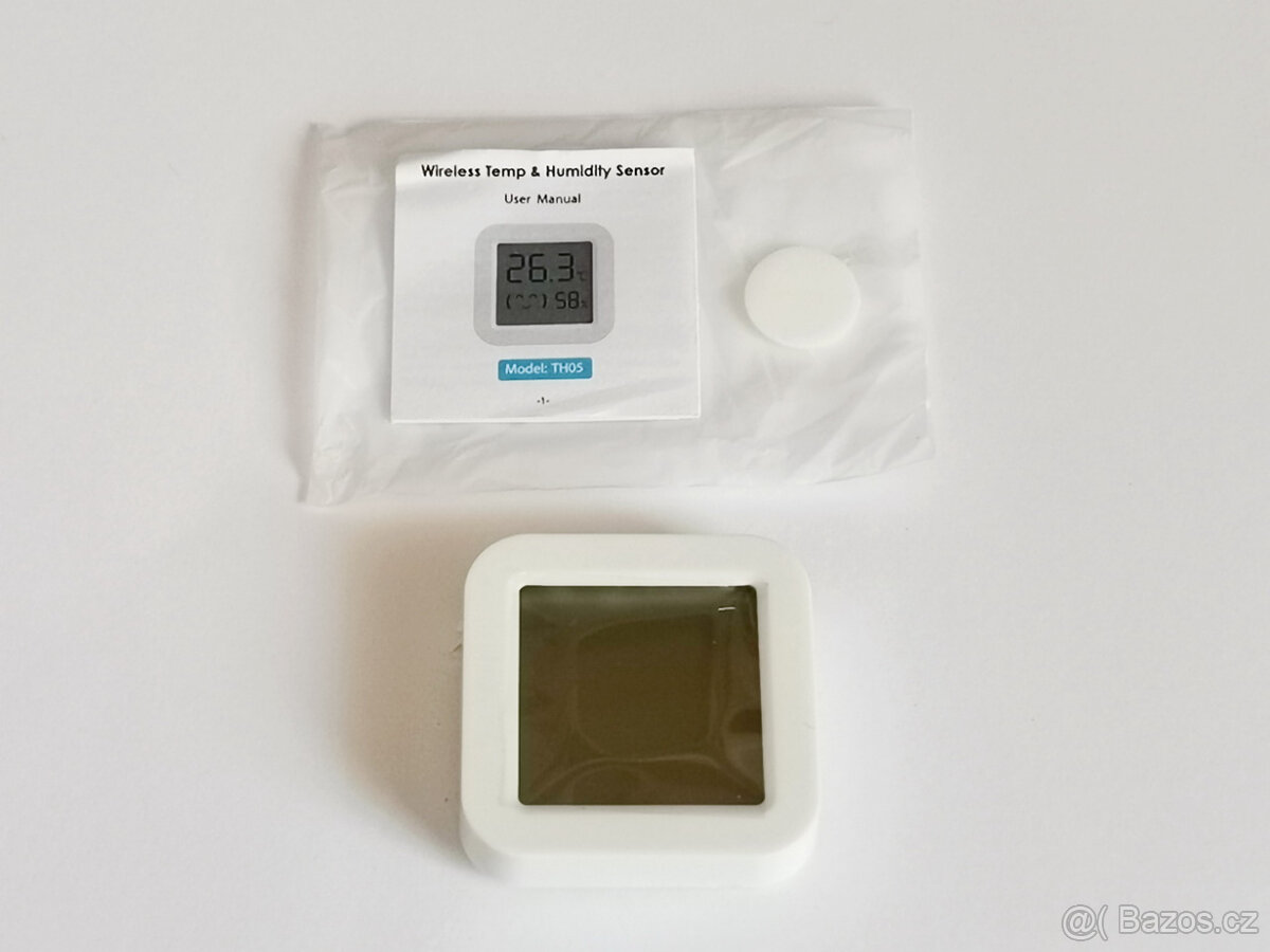 Bluetooth snímač teploty a vlhkosti s LCD na baterie TUYA - 4