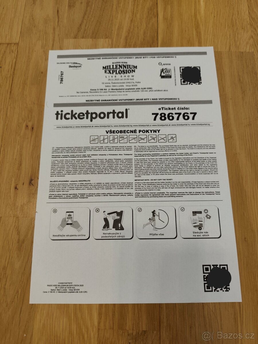 Na prodej vstupenky - 4