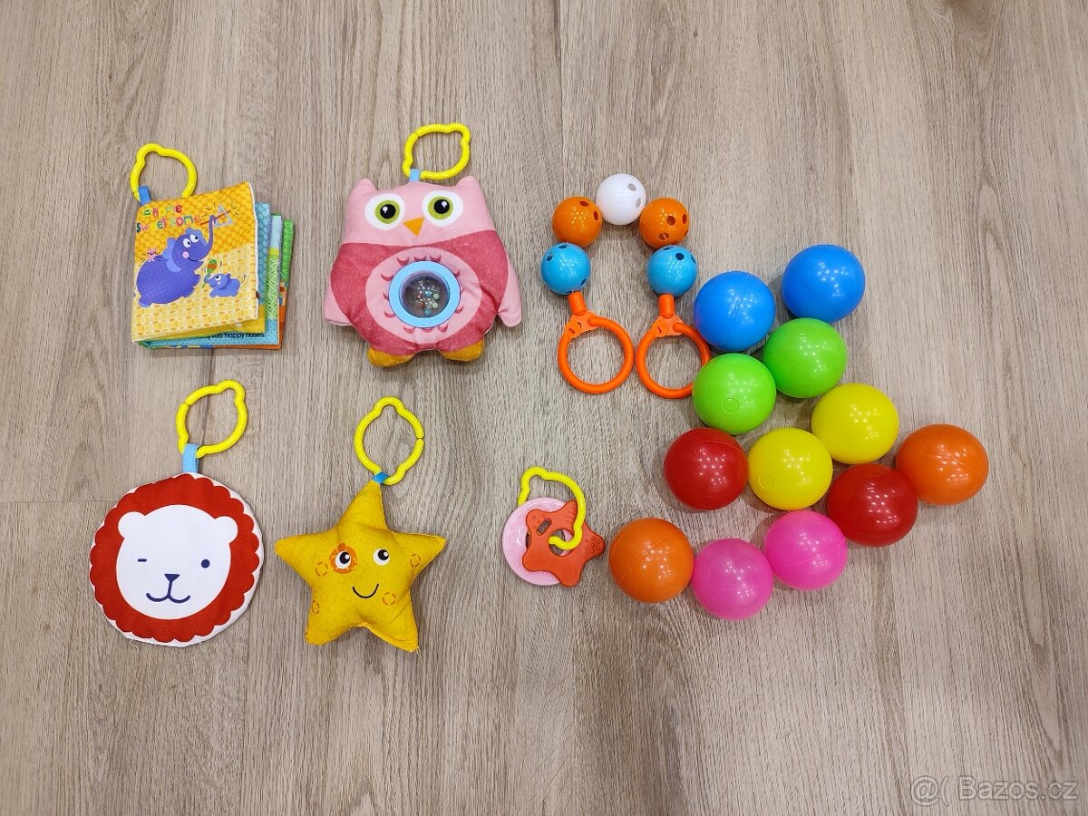 Dětská hrací deka Lionelo s domečkem na míčky - 4